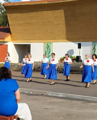 līnijdeju kolektīvs "Azarts" piedalījas XVI līnijdeju nometne Viļānos